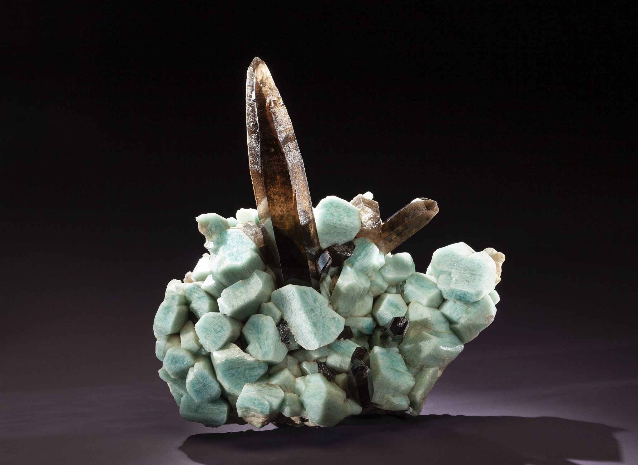 Amazonite Smoky Quarts Combination